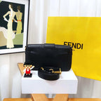 Fendi Baguette Black Shoulder Bag