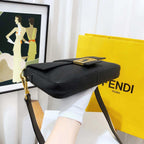 Fendi Baguette Black Shoulder Bag