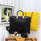Fendi Sunshine Logo Tote Bag Medium Black