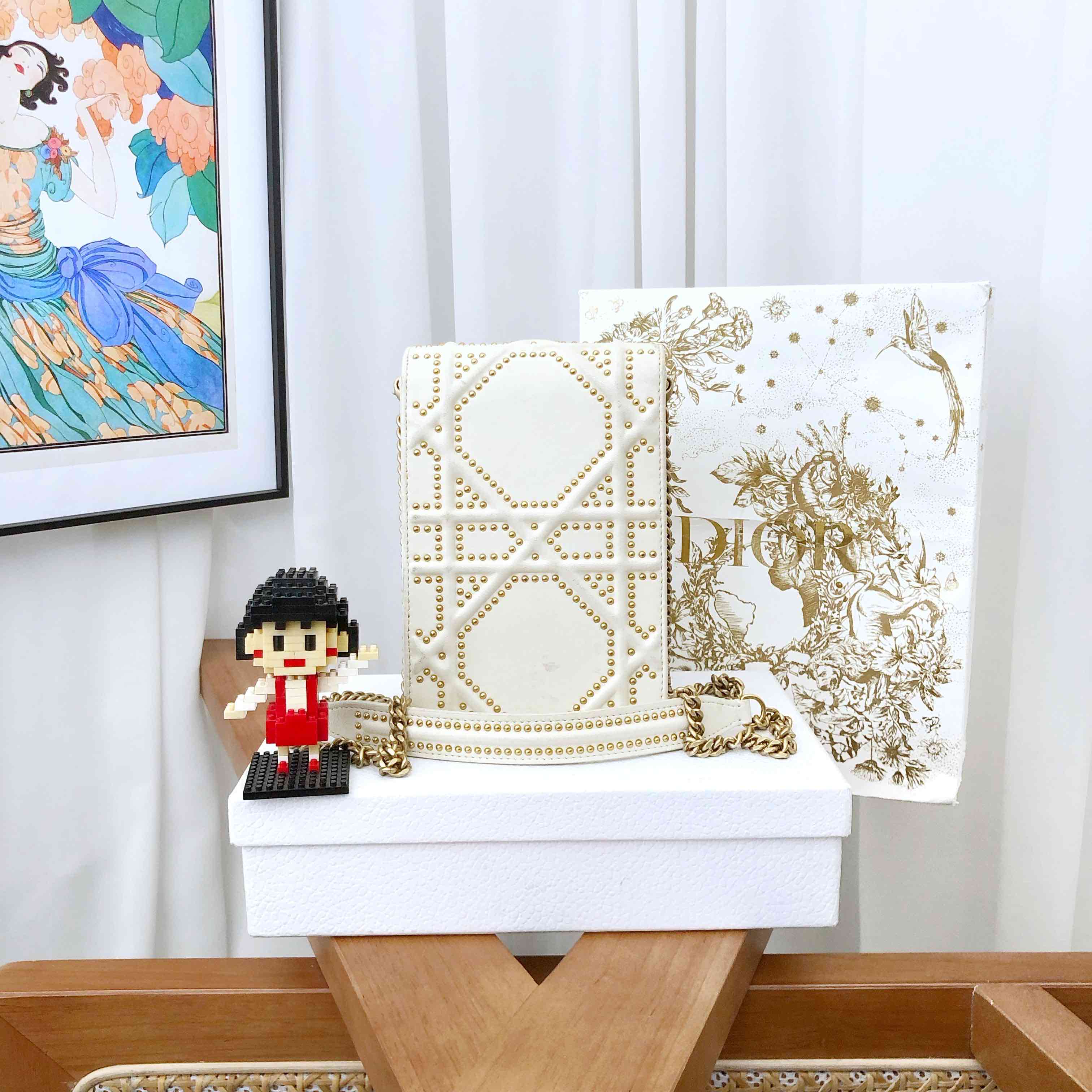 Dior Diorama White Shoulder Bag