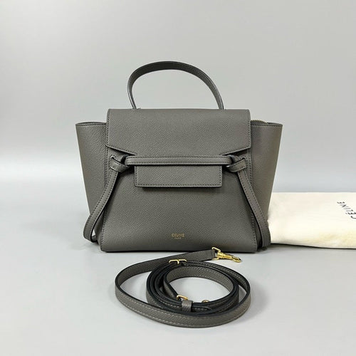 Celine Belt Bag Nano Gray