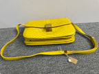 Celine Yellow Box Bag - Shoulder Style