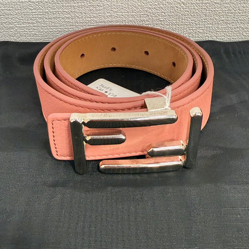 Fendi Leather Belt FM4047 Pink 70-80cm