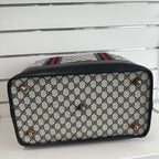 Gucci Duffle Bag 1902 in Beige Canvas -  Vintage Designer Handbag
