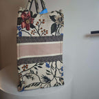 Christian Dior Book Tote MM Floral Canvas Tote Bag - Multicolor