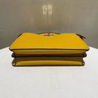 Fendi Peekaboo ISeeU XCross Yellow Small Crossbody Bag