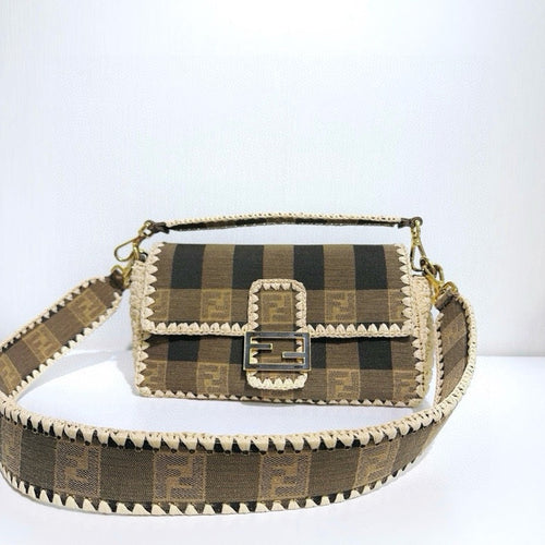 Fendi Baguette Brown Shoulder Bag