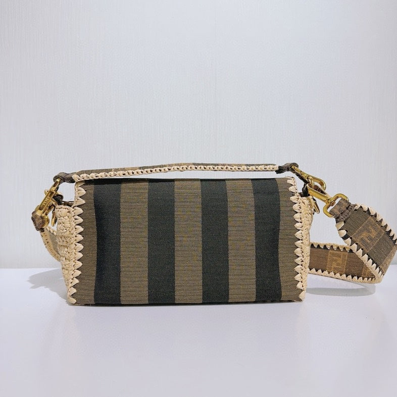 Fendi Baguette Brown Shoulder Bag