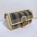 Fendi Baguette Brown Shoulder Bag