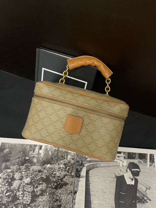 Celine Monogram Case Milk Tea Color - Vintage Shoulder Bag