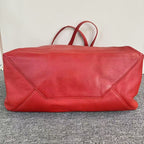 Celine  Red Leather Tote Bag SJZ2-26