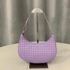 Celine Triomphe Ava Hobo Bag Lilac Leather