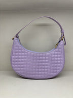 Celine Triomphe Ava Hobo Bag Lilac Leather
