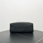 Fendi Black Leather Two-Way Bag -  Designer Handbag