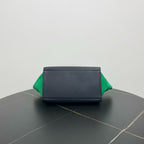 Celine  Two-Way Bag in Green and Black Suede and Leather - Shoulder Bag