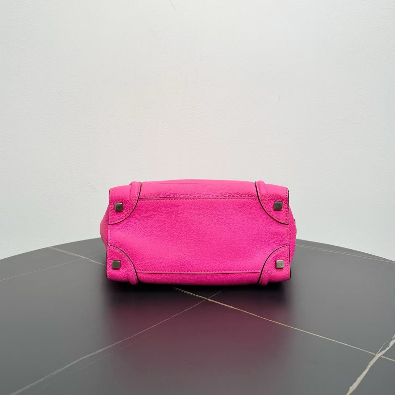 Celine Luggage Tote Bag in Pink Leather -