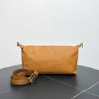 Celine  Tan Leather Shoulder Bag