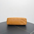 Celine  Tan Leather Shoulder Bag