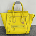 Celine  Luggage Bag SJZ2-25 Yellow Tote