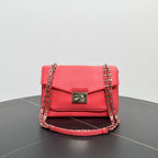 Fendi Coral Leather Shoulder Bag - Pristine Condition