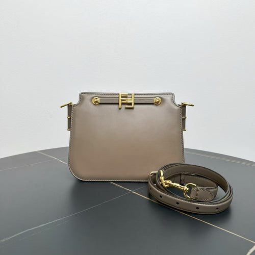 Fendi By The Way Two-Way Bag Beige Shoulder Bag