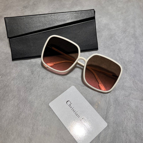 Christian Dior Sunglasses Square White OS