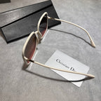 Christian Dior Sunglasses Square White OS