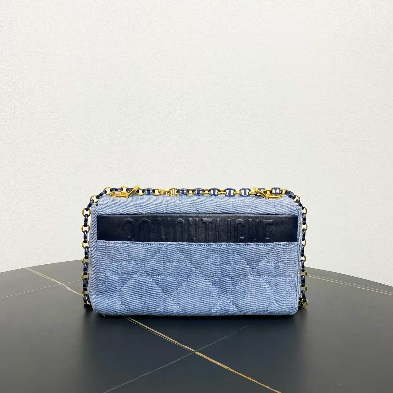 Dior Bobby Blue Denim Shoulder Bag