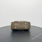 Fendi Vintage Zucca Canvas Brown Tote Bag