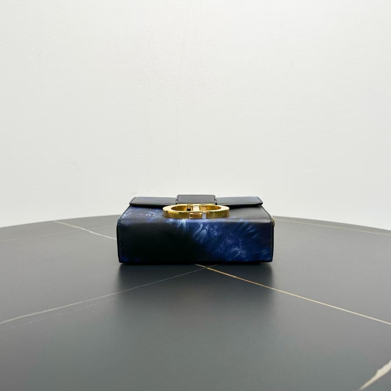 Dior Blue Tie-Dye Shoulder Bag