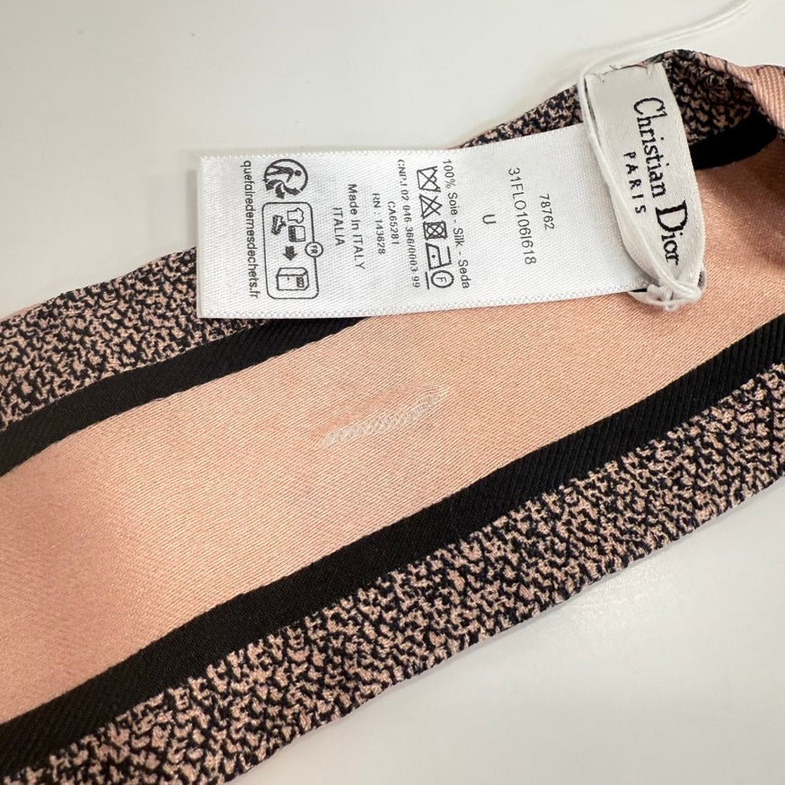 Dior Twilly Scarf FM0438 F Pink Scarf