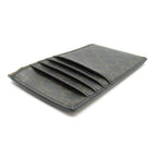 CELINE Triomphe Coin Card Holder Coin Purse Black Brown PVC Coated Canvas Leather