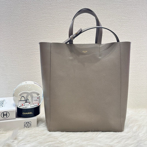 Celine Tote Phantom Medium Gray Leather Tote Bag