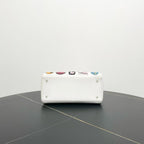 Dior Lady Bag White Top Handle