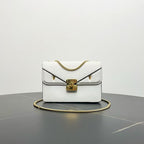 Fendi White Peekaboo Shoulder Bag -