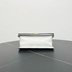 Fendi White Peekaboo Shoulder Bag -