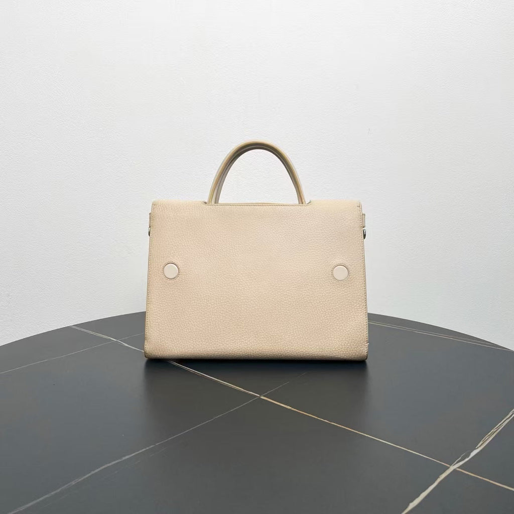 Dior Beige Two-Way Top Handle Bag