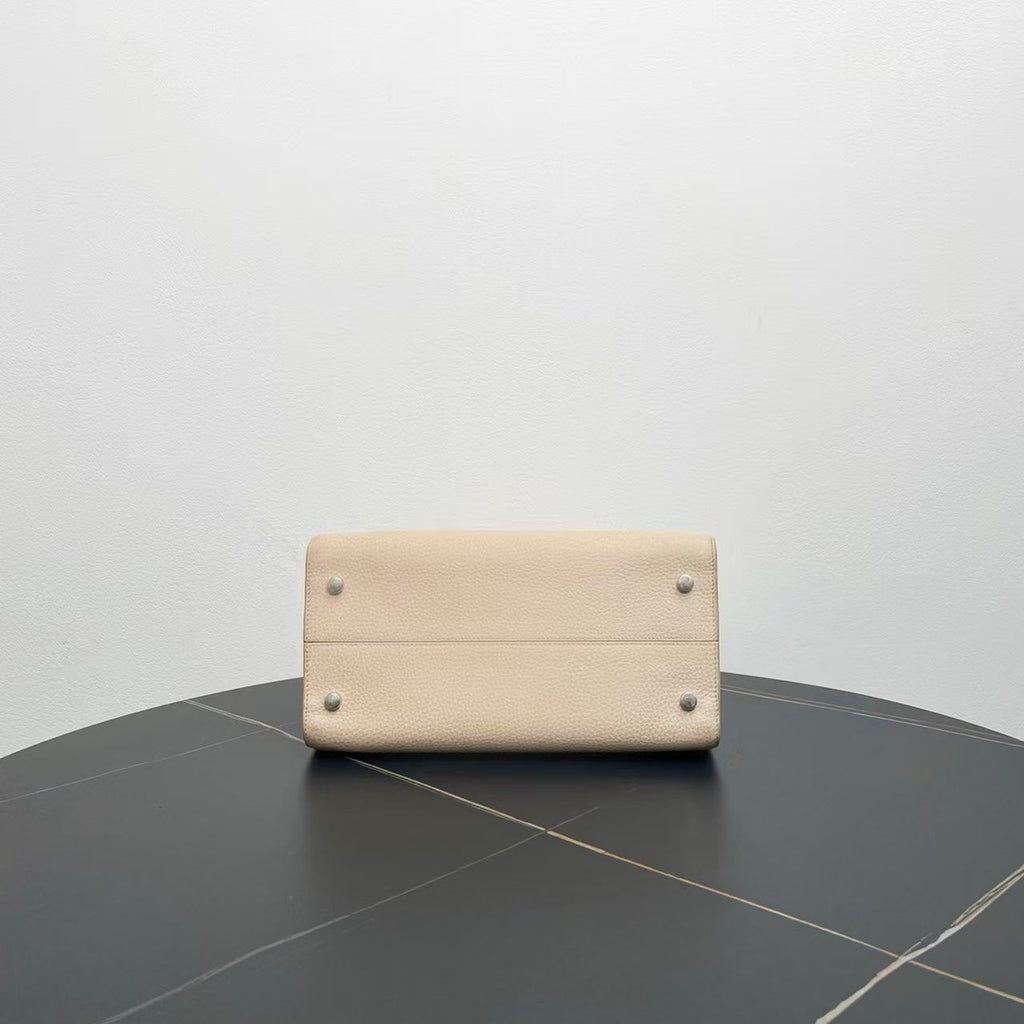 Dior Beige Two-Way Top Handle Bag