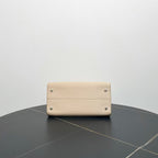 Dior Beige Two-Way Top Handle Bag