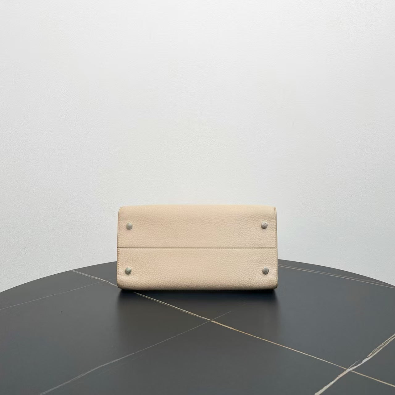 Dior Beige Two-Way Top Handle Bag