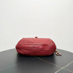 Dior Red Leather Tote Bag - Luxury Designer Handbag for Women