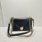 Dior Black Leather Shoulder Bag