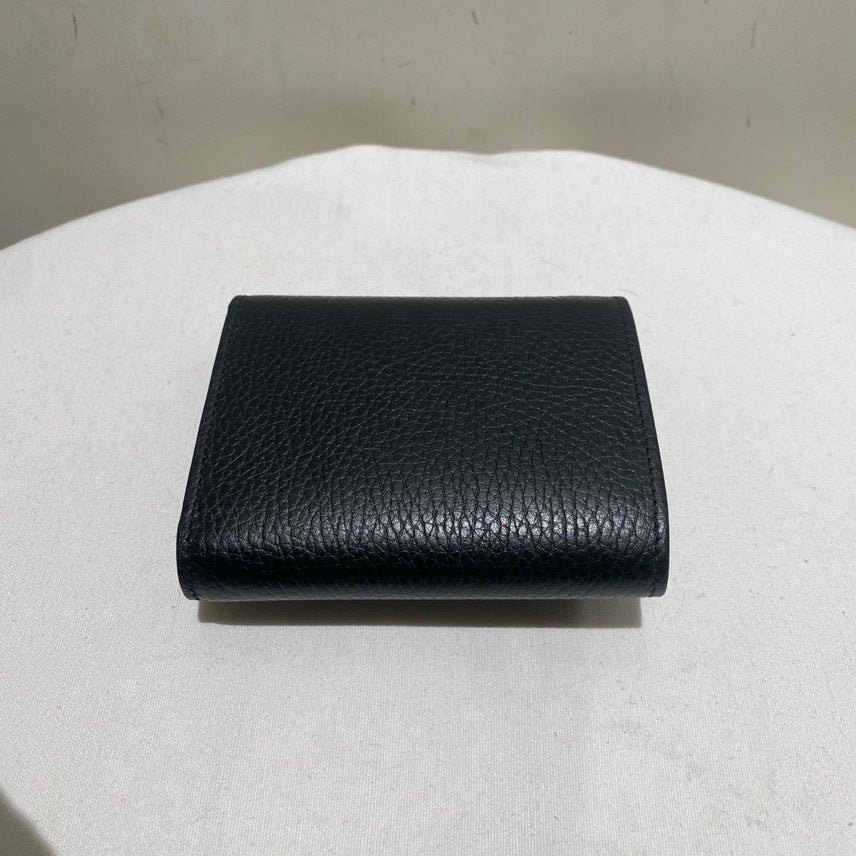 Gucci GG Marmont Black Leather Wallet