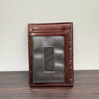 Gucci GG Heart Card Case N432909 Burgundy Leather Card Holder