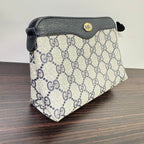 Gucci GG Pouch FM0224 Beige Canvas Clutch Bag