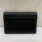Gucci GG Marmont Card Case FM0014 Black Leather Wallet