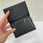 Gucci GG Marmont Card Case FM0014 Black Leather Wallet