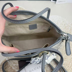 Gucci GG Supreme Beige Two-Way Bag