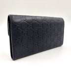 Gucci   Interlocking G Leather Wallet Black