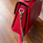 Gucci Interlocking Leather Chain Shoulder Bag AF781